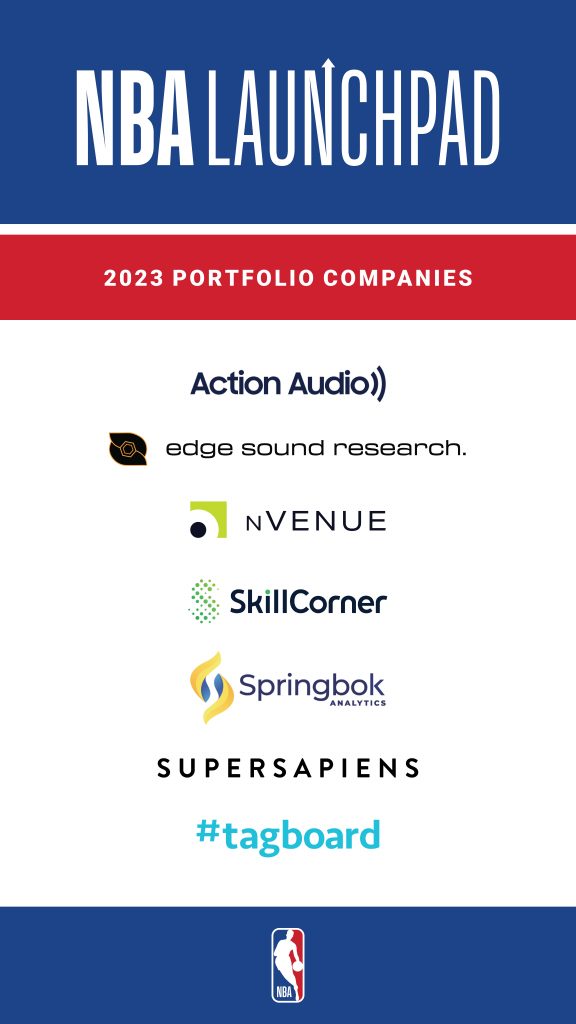 NBA Launchpad selects seven companies to research and develop basketball and fan-related technology