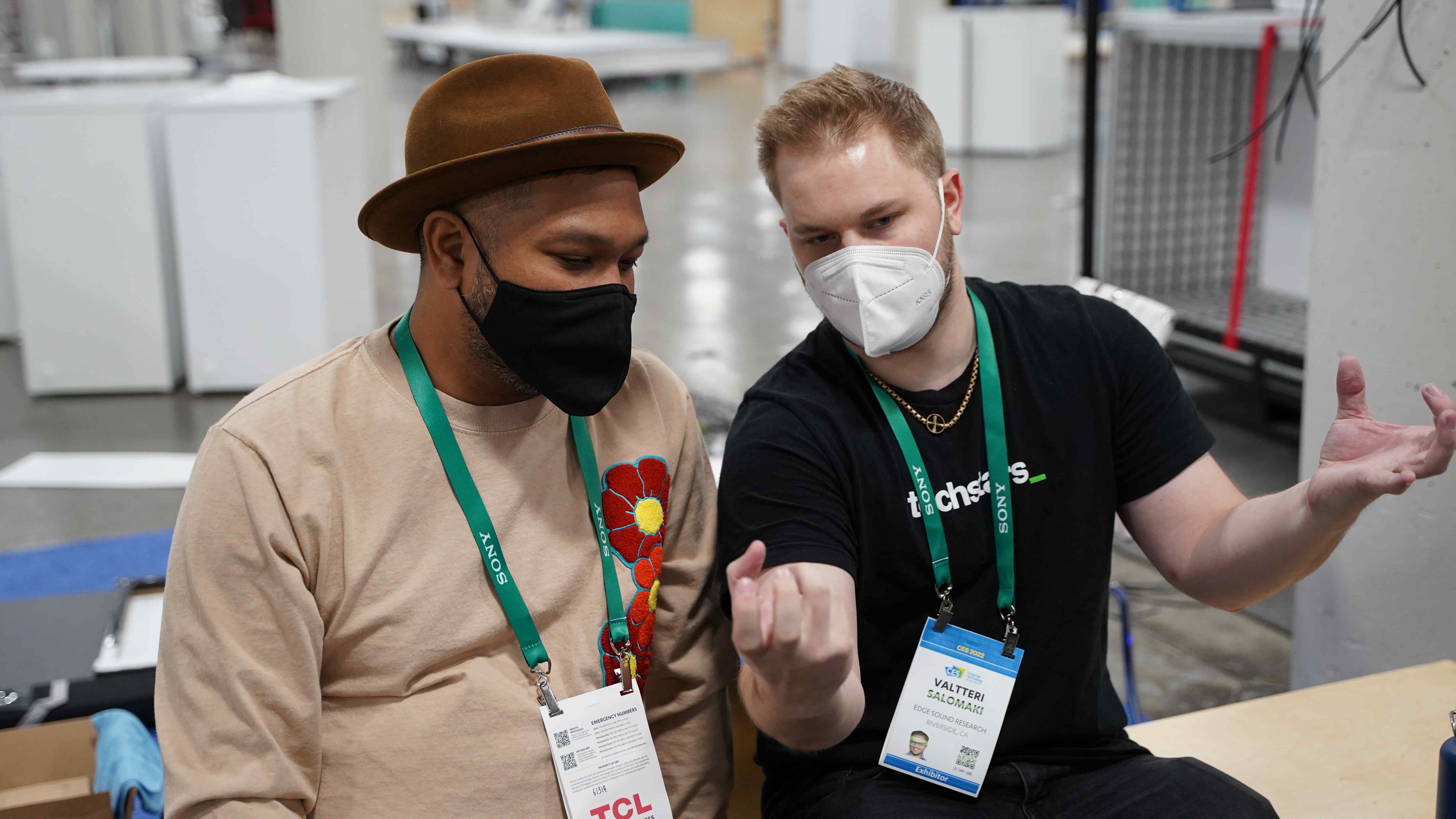 Startup Team Draws Huge Crowds - Debuts Next Standard in Audio at CES 2022.